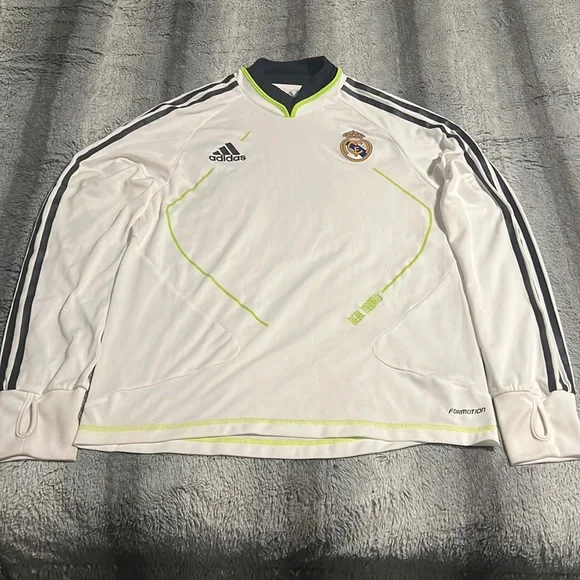Real Madrid Adidas 2011-12 Season Training Long Sleeve - Picture 1 of 10